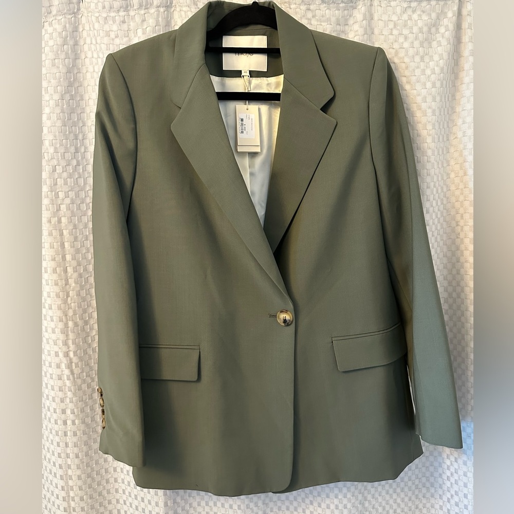 Maje Green Blazer size 40EU/10US